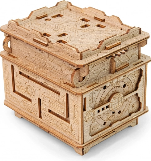 Mechanische puzzel met gemiddelde moeilijkheid