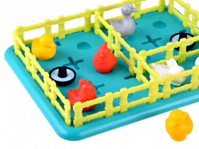 Vrolijke boerderij - logische en educatieve spel