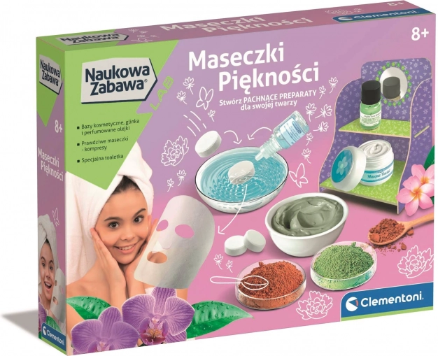Wetenschappelijke set voor cosmetische maskers