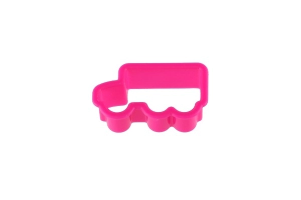 Vormpjes/Stempels NARA voor klei met roller plastic 11 stuks in zakje 15x19cm
