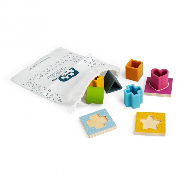 Bigjigs Toys Hmatej en Vind Montessori spel