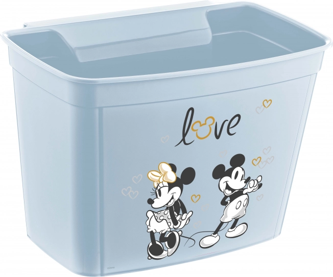 Boîte universelle suspendue pour table à langer « Mickey », bleu fumé