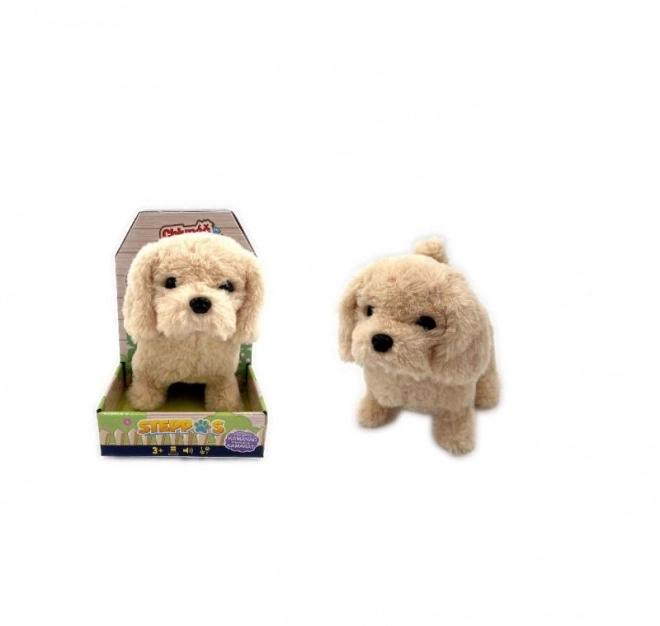 Elektronische hond, beige