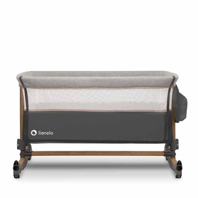 3-in-1: Beistellbett, eigenständiges Bettchen und Wiege