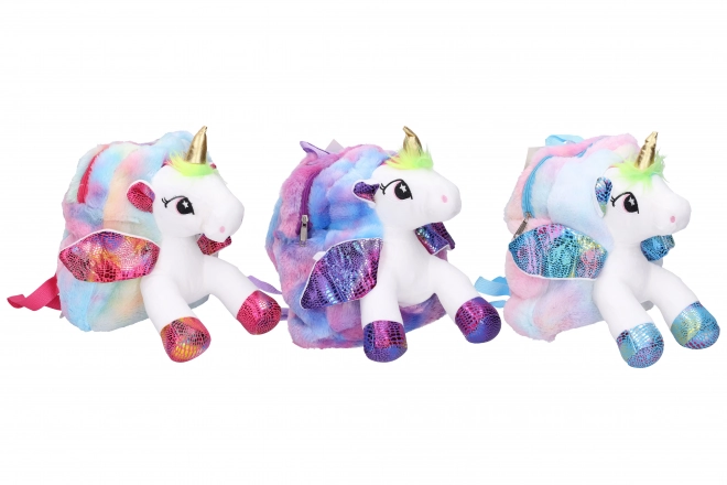 Sac à dos en peluche Licorne pour enfants