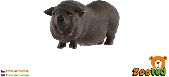 Vietnamees plastic varkentje 7 cm
