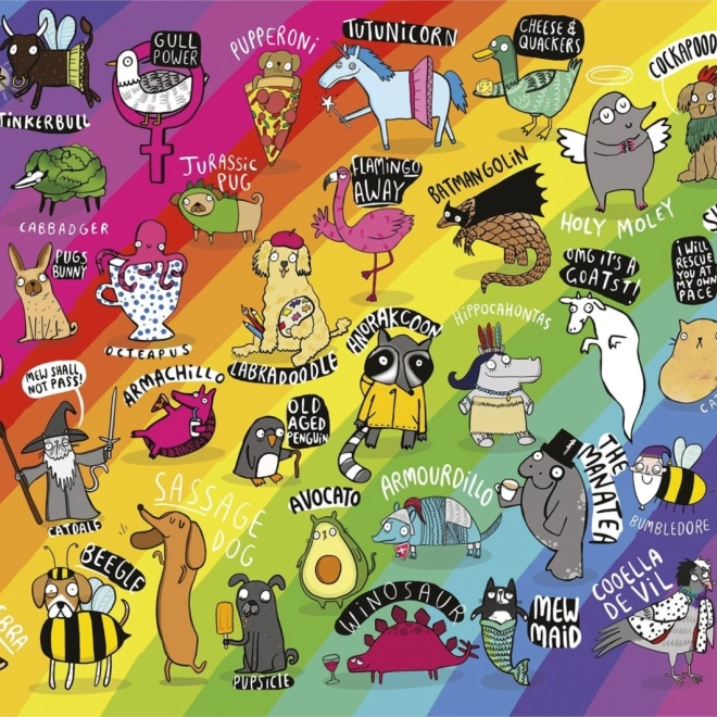 Puzzle Associations de Mots 500 pièces