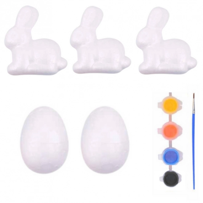 Set voor het schilderen van polystyreen ornamenten