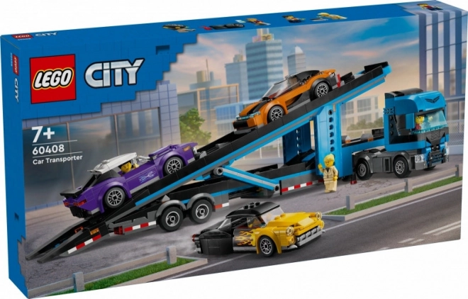 LEGO® City 60408 Autotransporter met sportwagens
