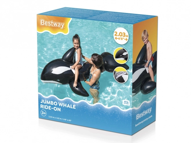Grote opblaasbare orka voor zwemmen Bestway