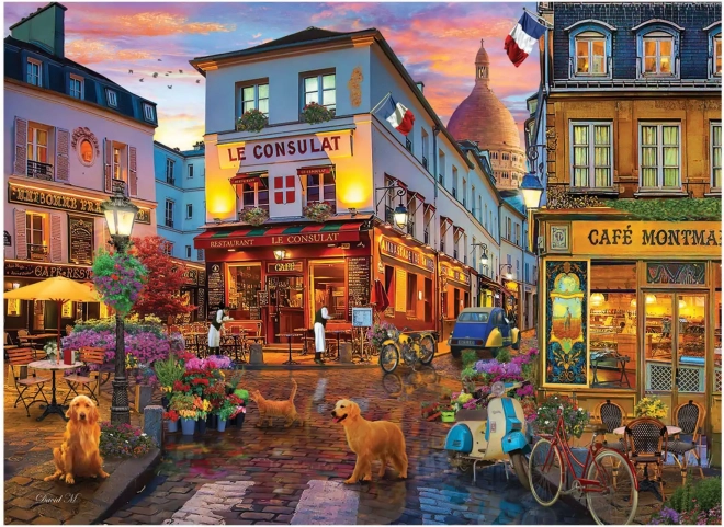 Anatolian Puzzle Café Montmartre 1000 pièces