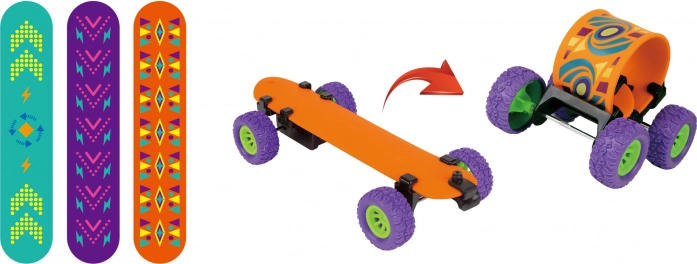 Auto met terugtrekmechanisme 15 cm