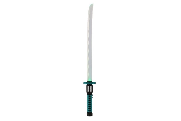 Leuchtendes Kunststoff-Samuraischwert 73 cm