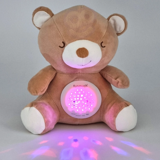 Woopie Baby kalmerende pluchen beertje met projector 2v1