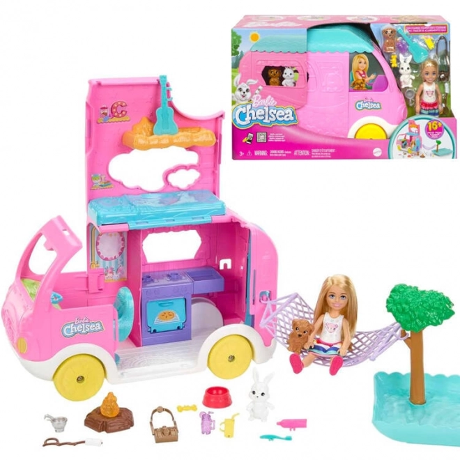 Barbie Chelsea kampeerset