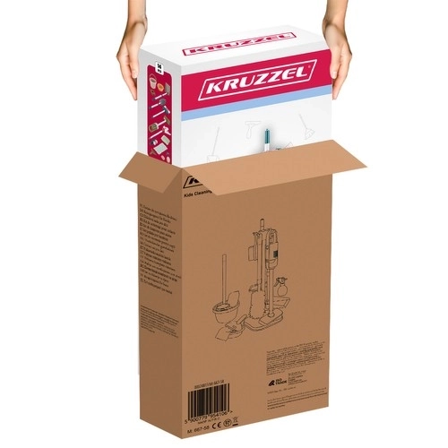 Set kinderschoonmaakspel Kruzzel
