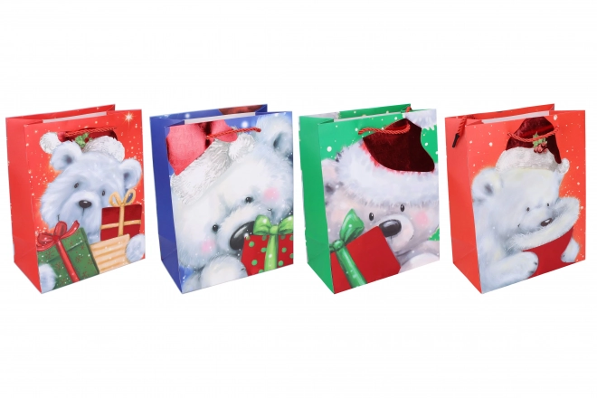 Sac cadeau S 18x23x10 cm NOËL