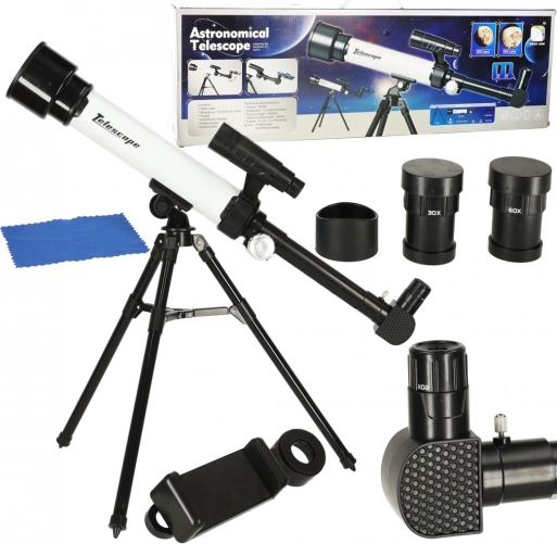 Kinder astronomische telescoop met statief en kompas