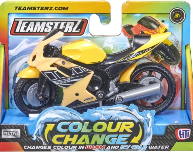 Teamsterz motorcycle with color-changing feature