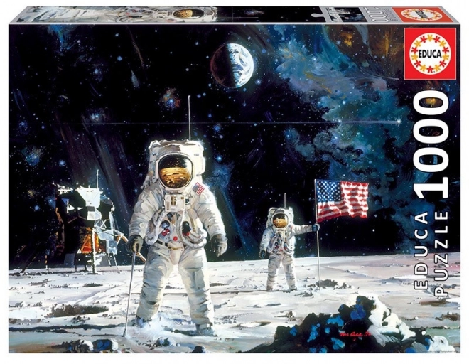 Educa Puzzel Eerste Mannen op de Maan 1000 Stukken