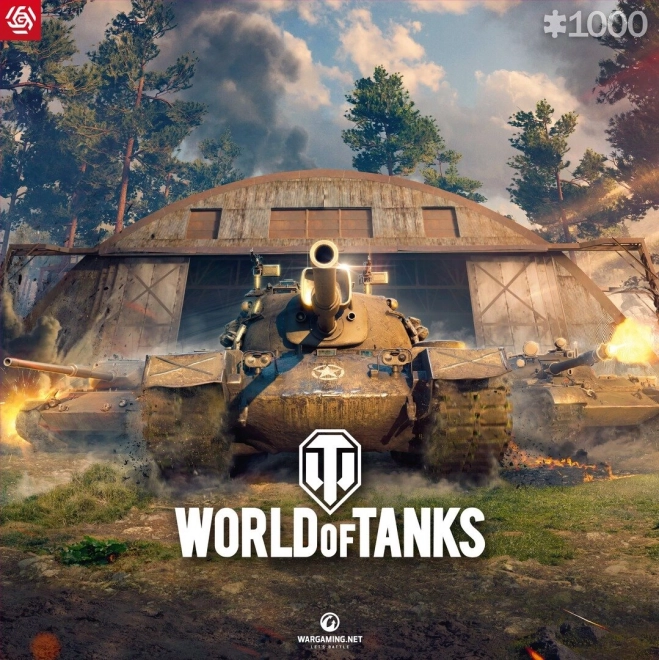 Puzzel World of Tanks: Wingback 1000 stukjes
