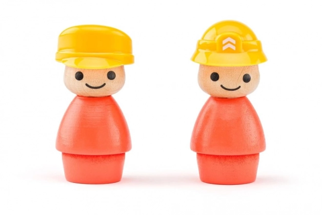 Bétonnière colorée pour enfants avec trieur de formes et effets