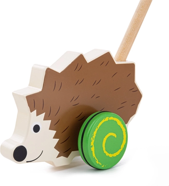 Bigjigs Baby porteur en bois Hérisson