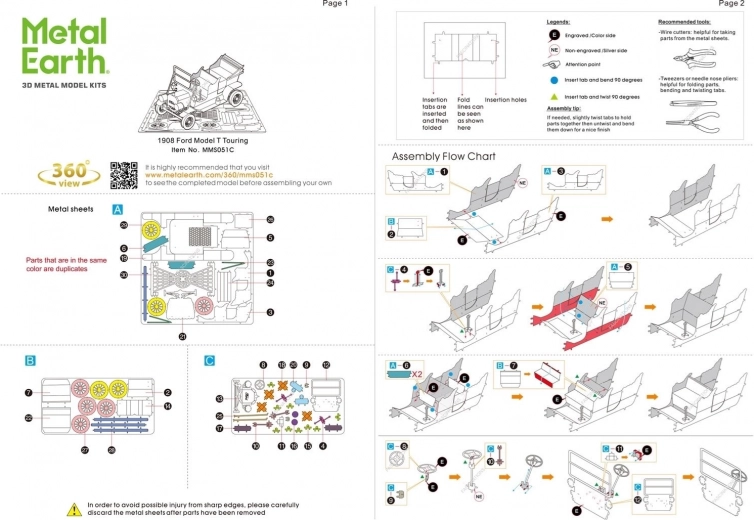 Bouwen zonder lijm, stap voor stap