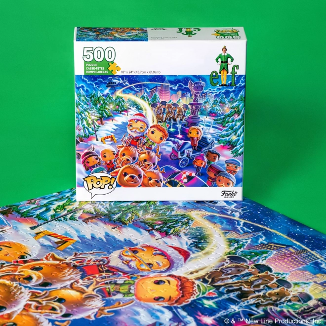 Puzzle Weihnachtself 500 Teile