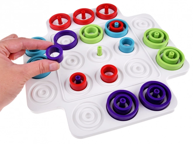 Logisch spel Trap Pułapka boter kaas en eieren