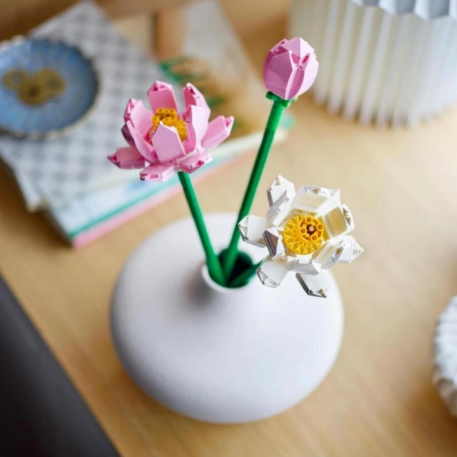 LEGO fleurs de lotus – set de construction décoratif