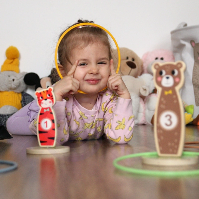 Tooky Toy Wooden Target Toss Game