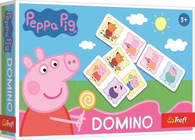 Papieren domino Peppa Pig
