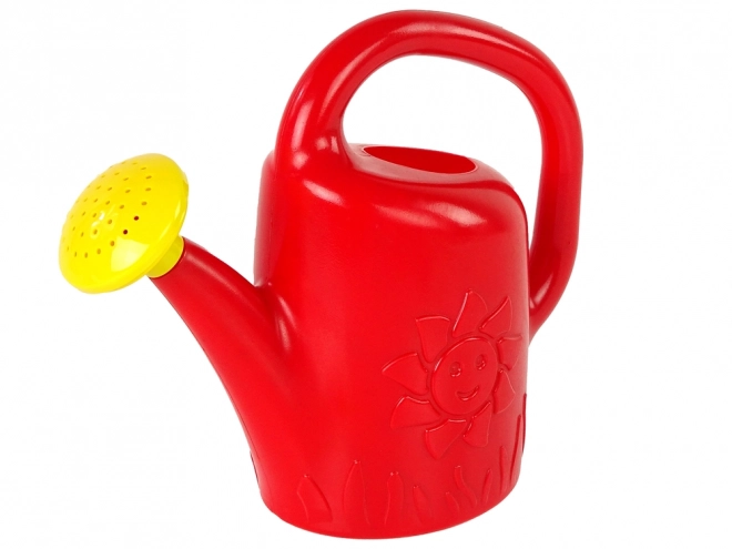 Gieter 'Zonnebloem' 1,75 l rood