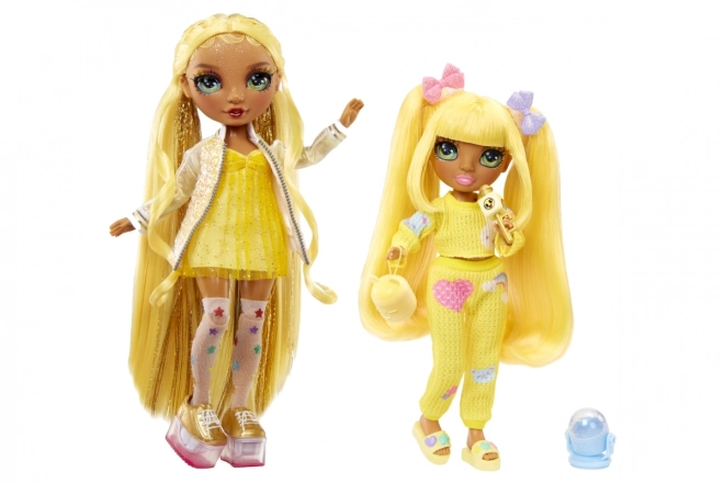 Rainbow High Junior Modepop in pyjama - Sunny Madison