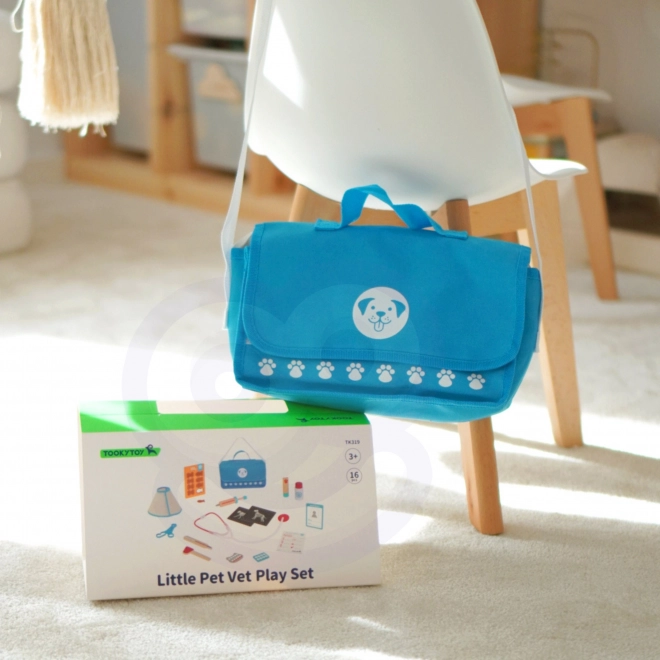 Tooky Toy ensemble vétérinaire avec sac 17 pièces