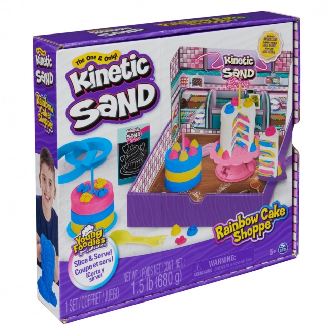 Kinetic Sand Rainbow Bakery