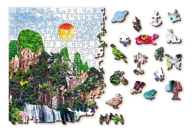 Dubbelzijdige puzzel 2-in-1