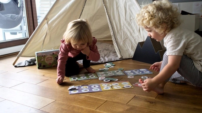 Captain Smart - Kinderspel Loto: Dieren