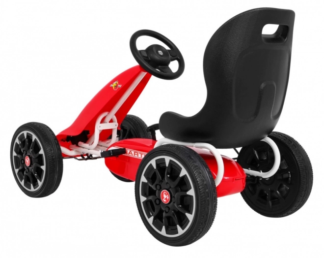 Lizenziertes ABARTH Gokart rot