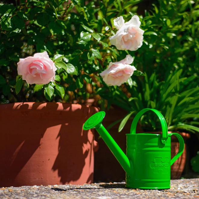 Green Watering Can for Kids Bigjigs Toys
