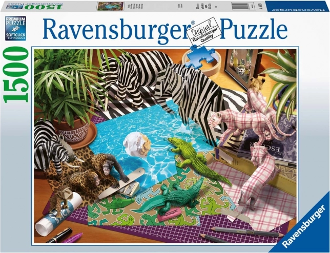 Ravensburger puzzel origami-avontuur – 1500 stukjes