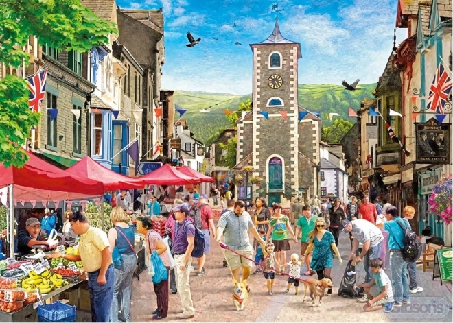 Puzzle GIBSONS - Keswick, 1000 pieces