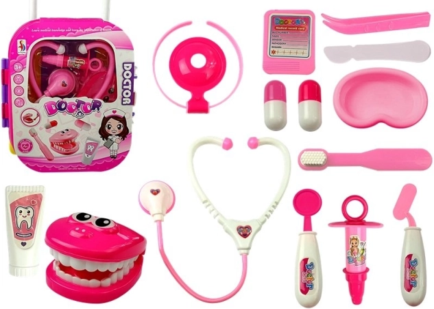 Weißer Kinderarztkoffer