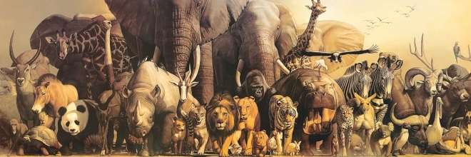 Panoramische puzzel Noach's ark 1000 stukjes