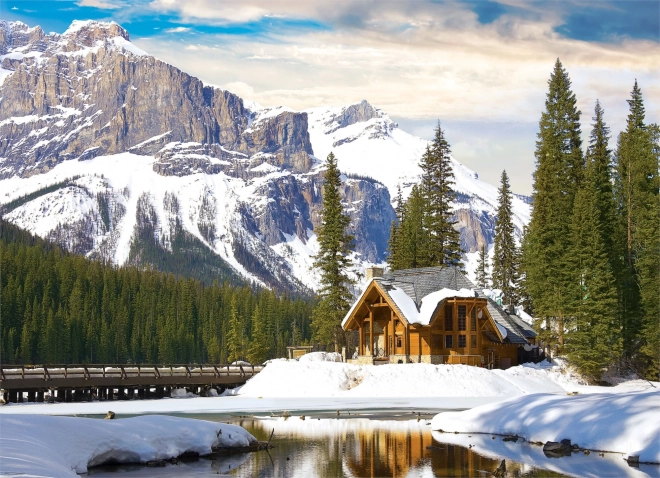 Puzzle parc national Yoho 1000 pièces
