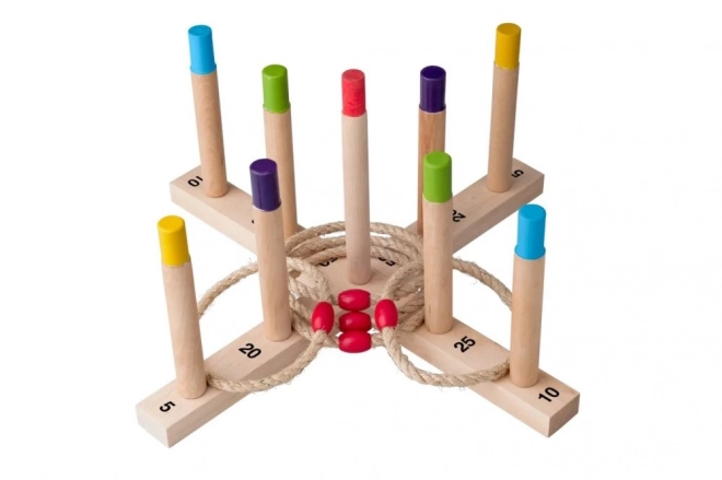 Wooden Ring Toss Game WOODY