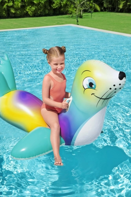 Bestway drijvende gekleurde zeehond voor kinderen