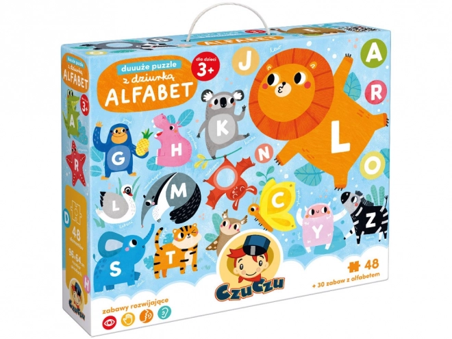 CzuCzu Large Puzzle with Hole Alphabet