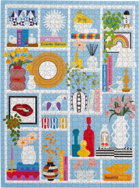 GALISON Puzzel Jonathan Adler - Shelfie 1000 stuks